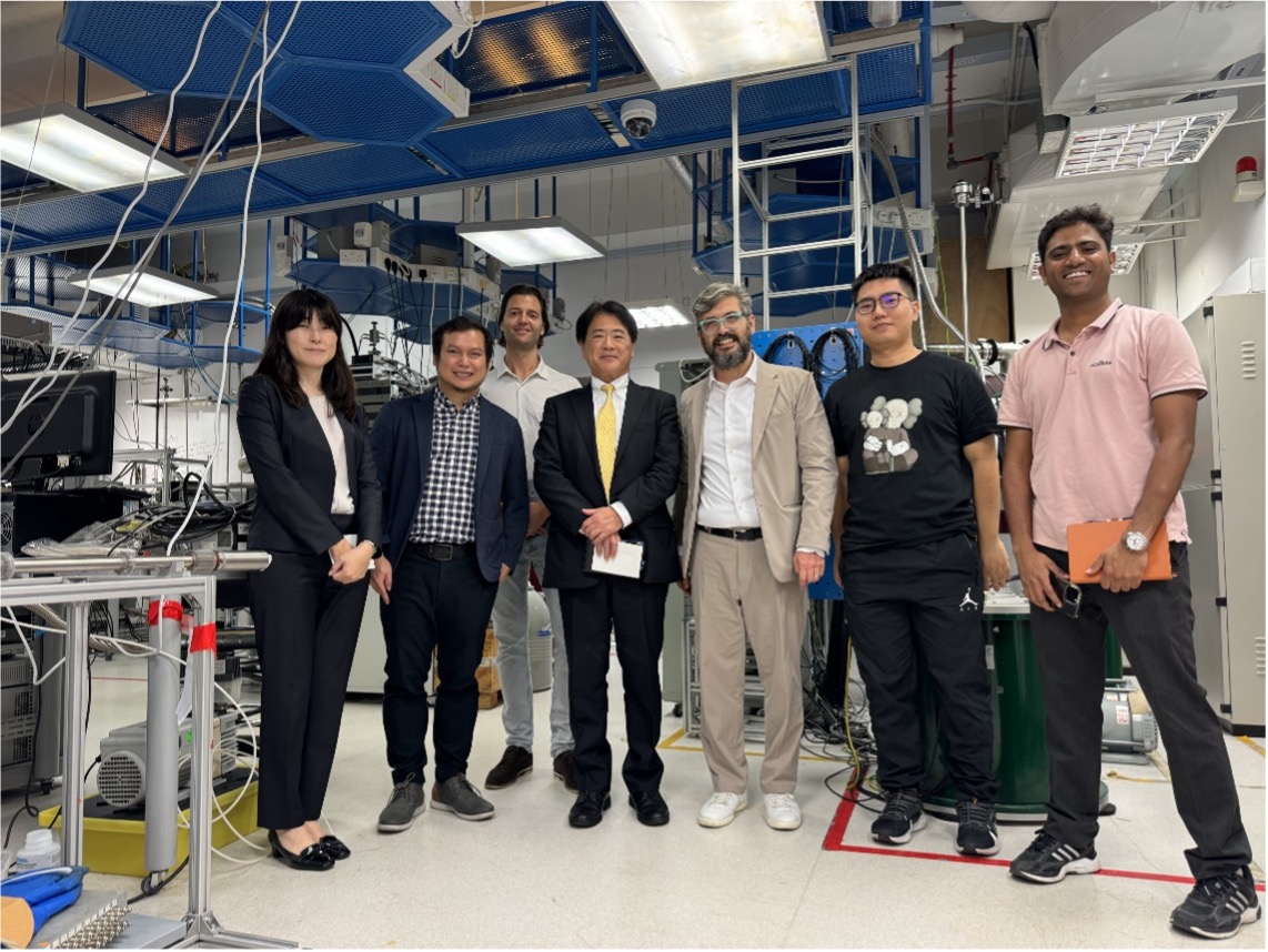 New Frontier Capital visits Graphene Lab