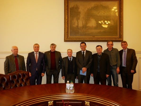 Visit to National Academy of Sciences of Ukraine and the Bogoliubov Institute of Theoretical Physics